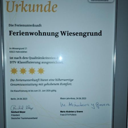 Ferienwohnung Wiesengrund Hahnstatten Eksteriør billede