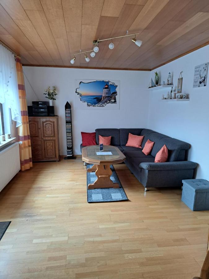 Ferienwohnung Wiesengrund Hahnstatten Eksteriør billede